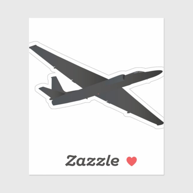 U-2 Dragon Lady Reconnaissance Aircraft Sticker (Sheet)