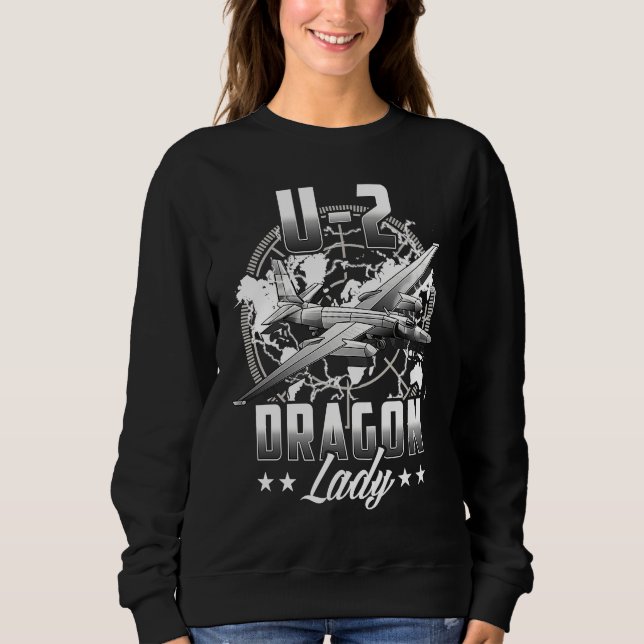 U 2 Dragon Lady Veteran Sweatshirt (Front)