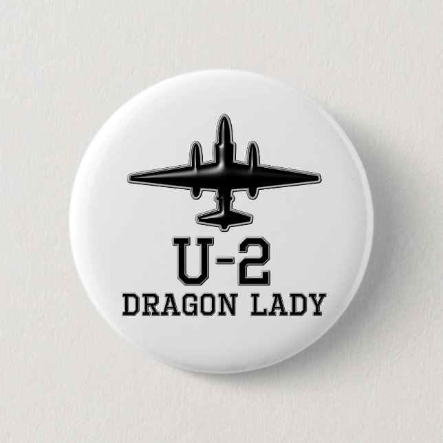 U-2 Spy Plane Button (Front)