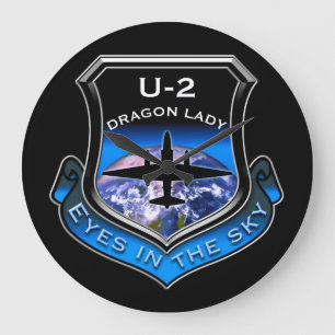 U-2 spy plane large clock