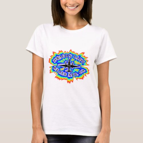 U_2 Spy Plane Psychedelic T_Shirt