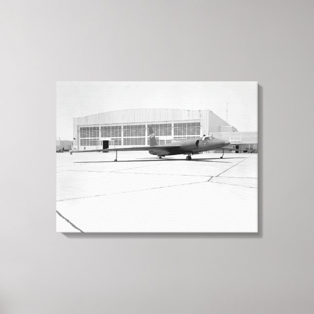 U-2 Spy Plane With Fictitious NASA Markings Canvas Print (Front)