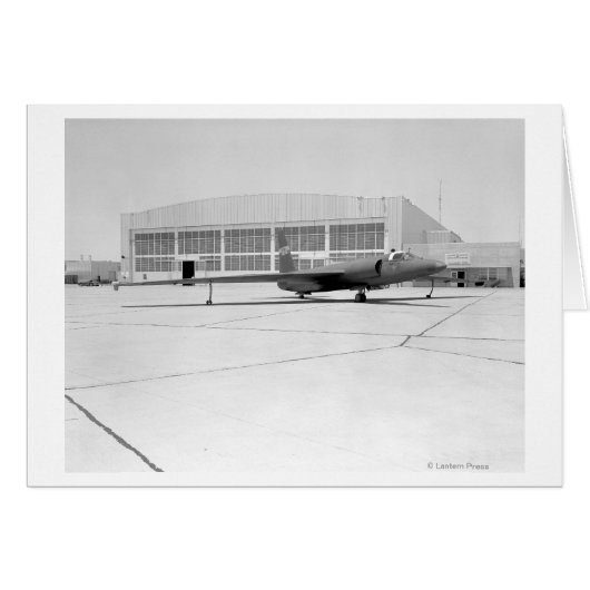 U-2 Spy Plane With Fictitious NASA Markings Cards (Front Horizontal)