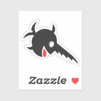 U-96 Emblem - The laughing Swordfish Sticker