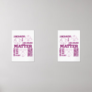 U and I Matter - ASL Empowerment Design Wall Art Sets
