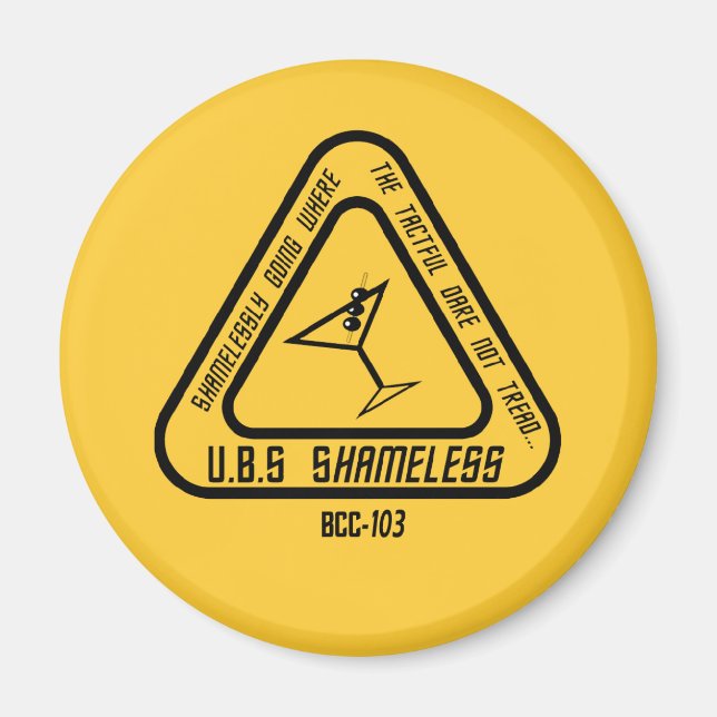 U.B.S Shameless Magnet (Front)