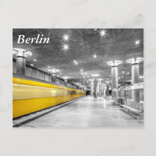 U Bahn Berlin Postcard