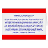 !!! U Create Declaration of Independence (Front Horizontal)