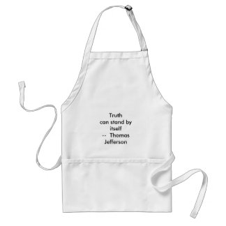 !!! U Create Truth  can stand by itself Adult Apron