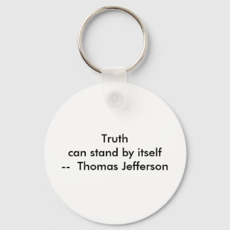 !!! U Create Truth  can stand by itself Keychain