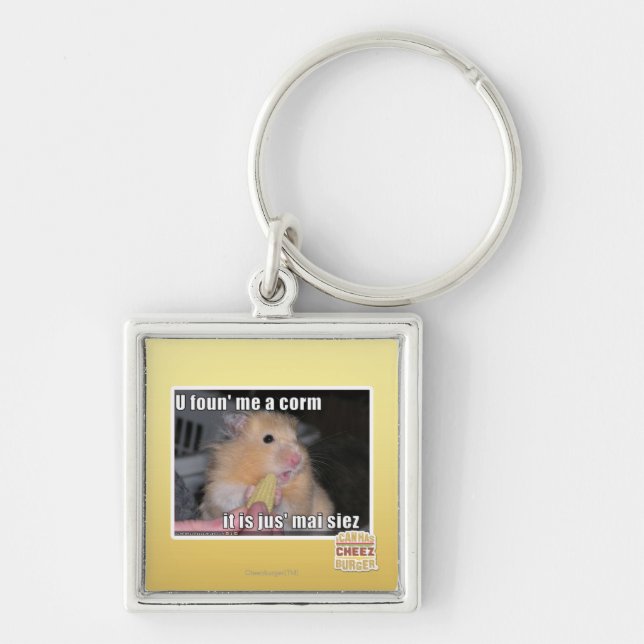 U found me a corn keychain (Front)