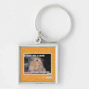 U found me a corn keychain