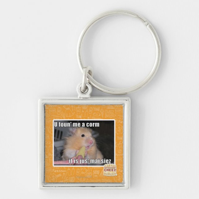 U found me a corn keychain (Front)