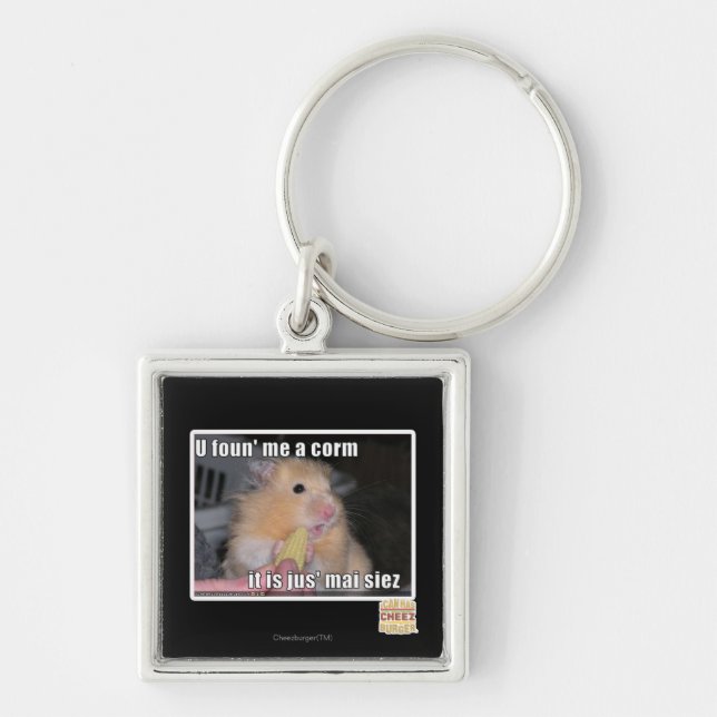 U found me a corn keychain (Front)