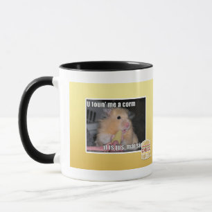 U found me a corn mug