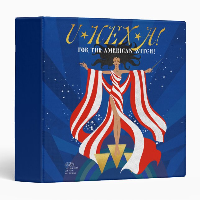 U HEX A Magazine Binder (Front/Spine)