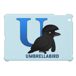 U is for Umbrellabird Case Savvy iPad Mini Finish Case