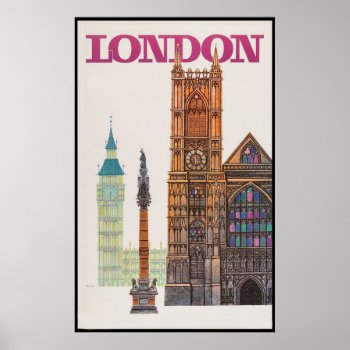 U.k. London Poster by RetroAndVintage at Zazzle
