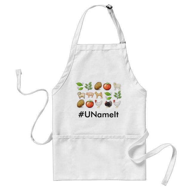 U Name It Adult Apron (Front)