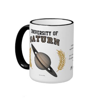 University Of Saturn Diplo-Mug