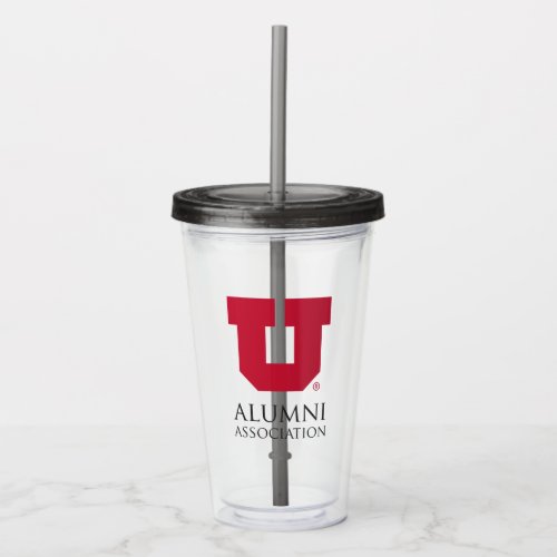 U of U Alumni Association Acrylic Tumbler