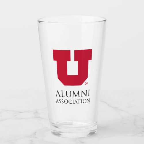 U of U Alumni Association Glass