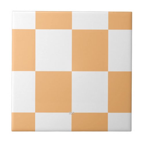 U_pick Color White Checkered Tiles