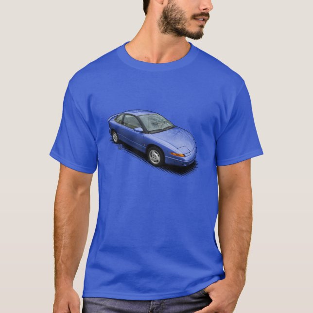 U-Pick-The-Color 1991 Saturn Coupe T-Shirt (Front)