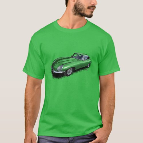 U_Pick_The_Color Jaguar XKE Sports Car T_Shirt