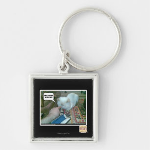 U pushed my face in! keychain