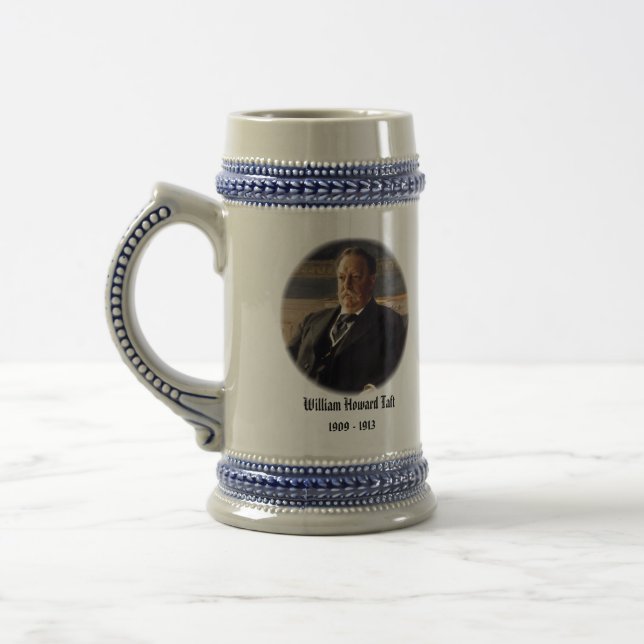 U.S.A. 27th President (Collectable Mug) Beer Stein (Left)
