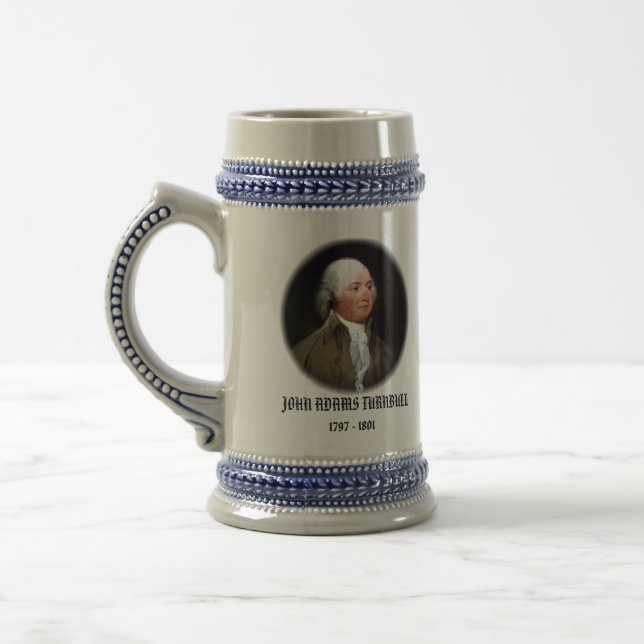 U.S.A. 2nd President (Collectable Mug) Beer Stein (Left)