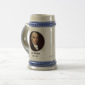 U.S.A. 4th President (Collectable Mug) Beer Stein (Front Left)