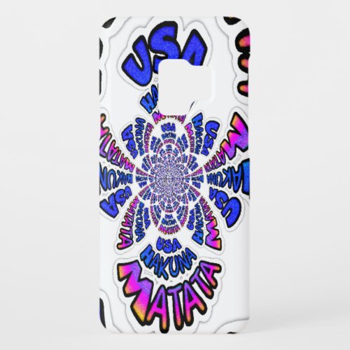 USA beautiful amazing text quote design Case_Mate Samsung Galaxy S9 Case