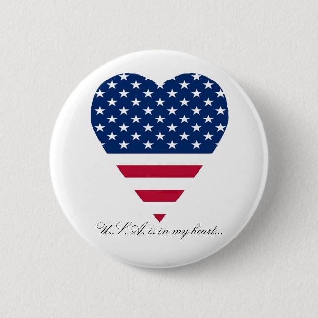 U.S.A. BUTTON (Front)