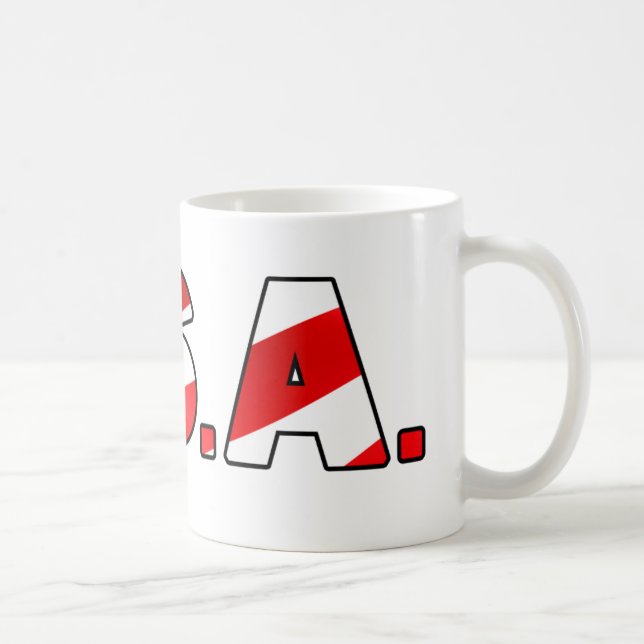 U.S.A. COFFEE MUG (Right)