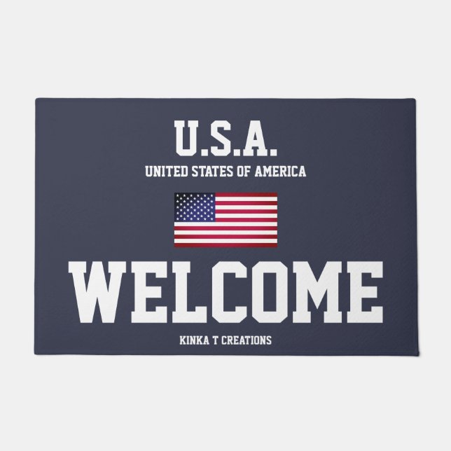 U.S.A.  DOORMAT (Front)