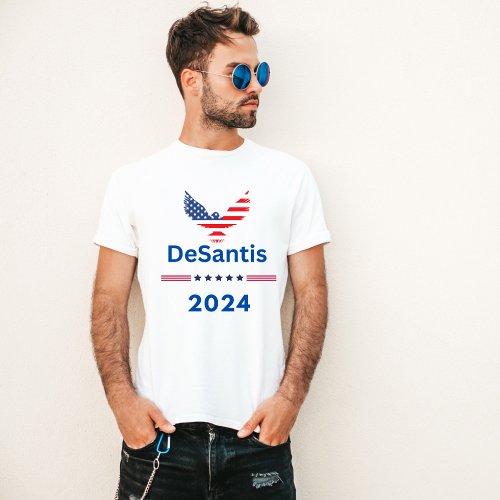USA Eagle DeSantis 2024 T_Shirt