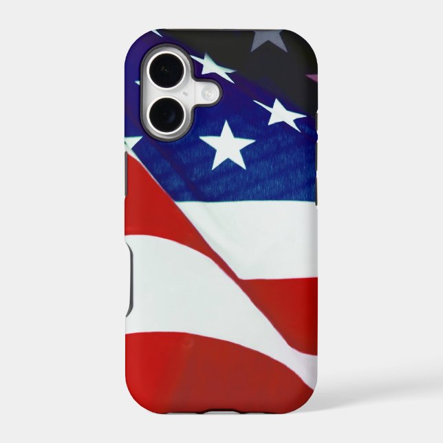 U.S.A. Flag Iphone Case (Back)