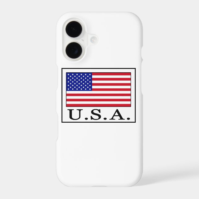 U.S.A. IPHONE CASE (Back)