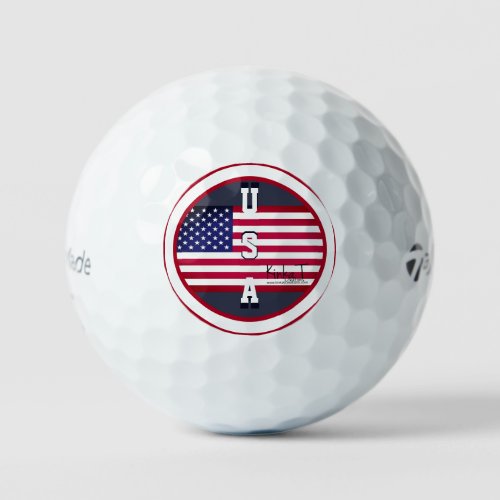 USA Kinka T Creaitons _ Taylor Made TP5 Golf Ba Golf Balls