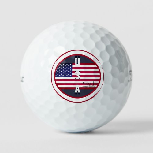 USA Kinka T Creaitons _ Titleist Pro V1 Golf Balls