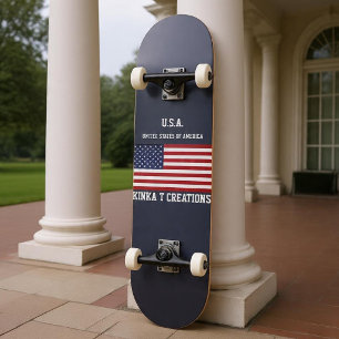 U.S.A. Kinka T Creations Skateboard