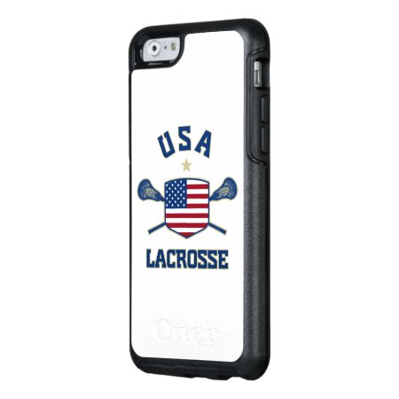U.s.a Lacrosse Phone Case