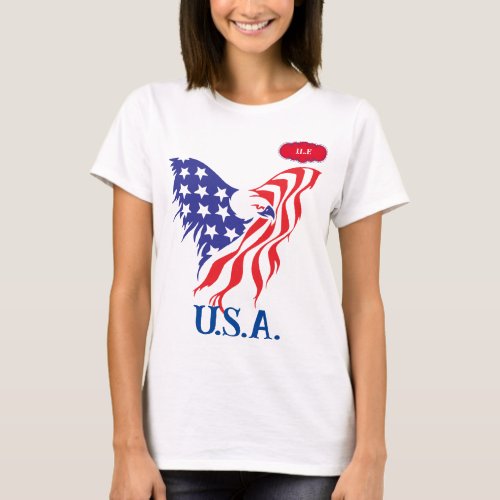 USA Monogram T_Shirt