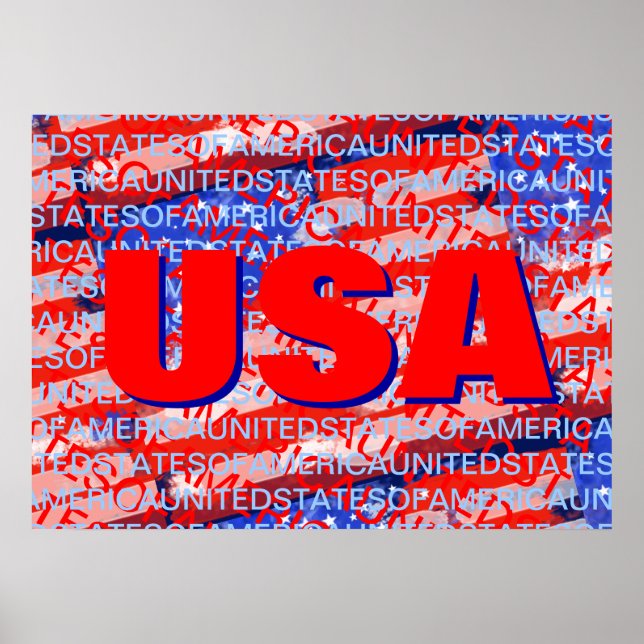 U.S.A. POSTER (Front)