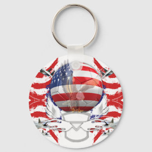 U.S.A. Soccer Keychain