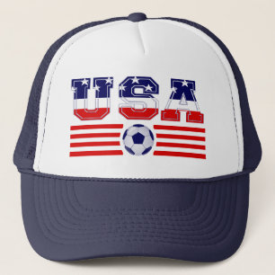 U.S.A SOCCER TRUCKER HAT
