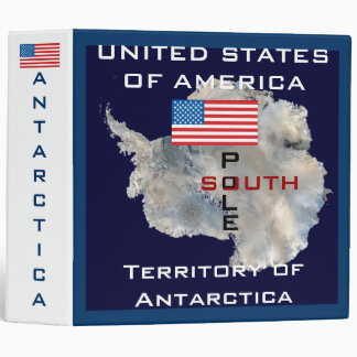 U.S.A. Territory of Antarctica/South Pole Binder