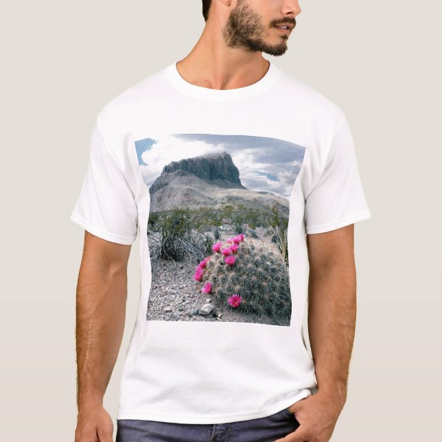 U.S.A., Texas, Big Bend National Park. Blooming T-Shirt (Front)